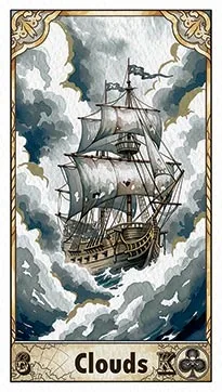 Carta Las Nubes del Pirate Lenormand